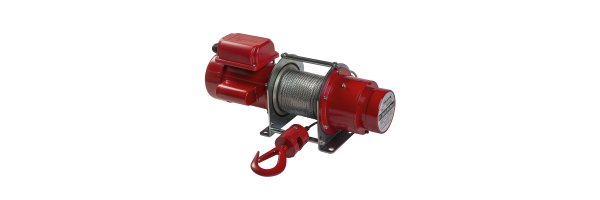 Electric rope winch 230V