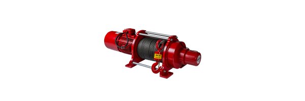 Electric rope winch 400V