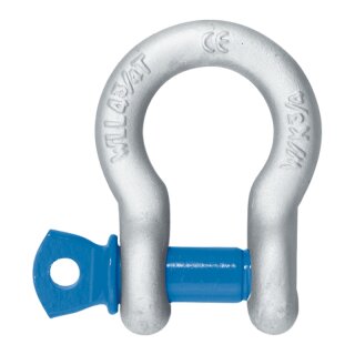 High tensile shackle Load capacity: 6,5 t H-shape
