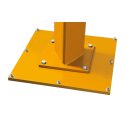 DEMAG-Säulenschwenkkran mit KBK Ausleger 125 kg 4000 mm  3500 mm Dübelplatte