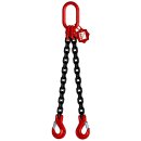 Lifting chain grade 8 2-strand 1.0 m 6 mm without...