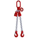 Lifting chain grade 8 2-strand 3.0 m 10 mm with...