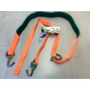4 pieces lashing straps 35 mm for car transport to secure...