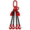 Lifting chain grade 8 4-strand 3.0 m 6 mm with shortening...