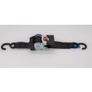 4 pieces automatic lashing strap with S-hook 3.0 m x 50 mm
