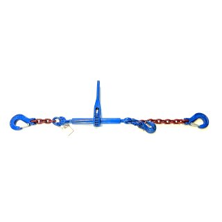 Lashing chain grade 10 1 - part lashing chain 8 mm 4.0 m red brown