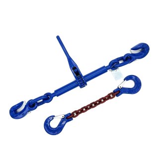 Zurrkette Güteklasse 10 2 - teilige Zurrkette 13 mm 2,0 m rotbraun