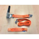4 pieces tension belts lashing straps 50 mm for car transport to secure wheels 2500/5000 daN