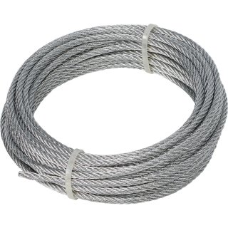 Abus wire rope 6.5 mm X 28.5 m