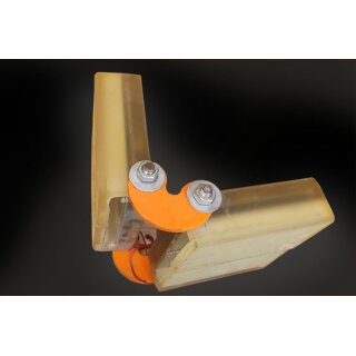 PU edge protection angle KWL with joint 60 mm with magnets