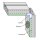 PU edge protection angle KWL with joint 60 mm with magnets