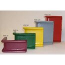Steel edge protection angle KWE with PU coating 180 mm with magnets with painting