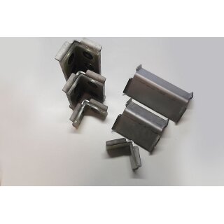 Steel edge protection angle KWE with PU coating 300 mm without magnets no painting