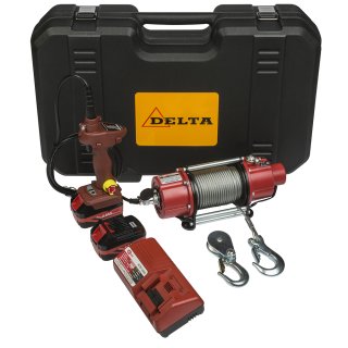 Delta Batterie - Akku - Seilwinde 350 kg