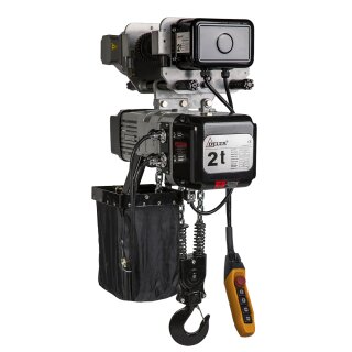 Delta Elektrokettenzug Typ SG.DTS 2000 kg slow 2. Geschwindigkeiten 10 m Elektrofahrwerk