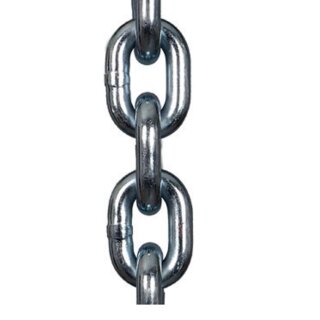 Chain high tensile  GK8 6 mm galvanized according to EN 818-2