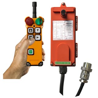 Radio remote control for Delta electric chain hoist type SG.DTS 4 functions 1. speed.