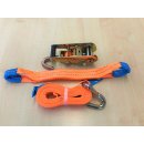 4 pieces tension belts lashing straps 35 mm for car...
