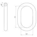 Suspension ring A18 for 1-strand (10mm) and 2-strand...