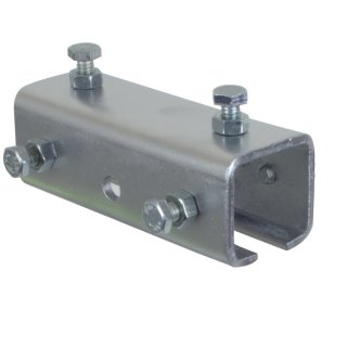 Connector for running rail