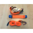4 pieces tension belts lashing straps 50 mm for car...