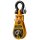 Rope Pulley with shackle 10.000 kg