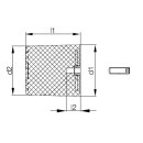 Cellulose buffer 160 mm