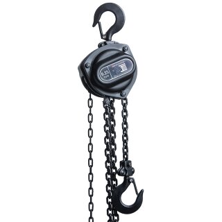 Flaschenzug 250 kg 3 m Black