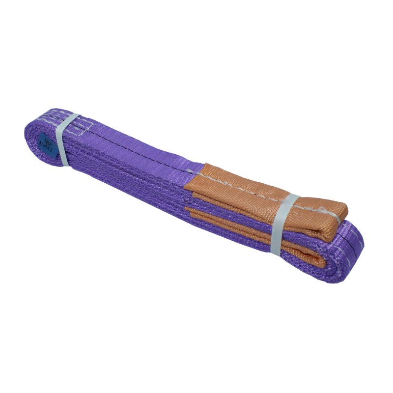 PETEX Hebeband 3 M – WLL 2000 Kg, 75 Mm Breit, Grün, 2-lagig, TÜV-geprüft Nach EN 1492