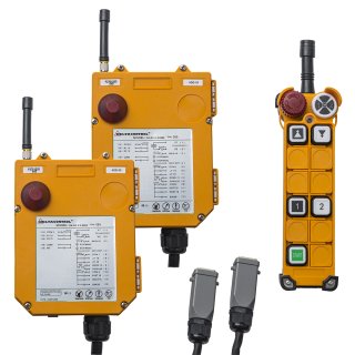Radio control center for Delta electric chain hoist type DEH, SG.DTS and SG.DMS