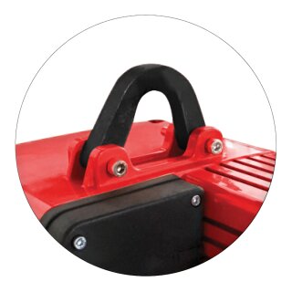 Eye suspension for Delta electric chain hoist type DEH 1000 kg