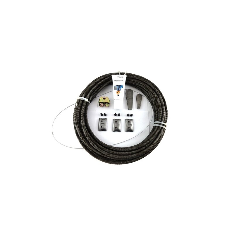 Demag wire rope set for DH rope hoist at Baumgart