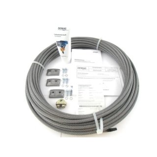 Demag wire rope set DMR 3 7 H30 4/1 - 64.9m 1Am-4m