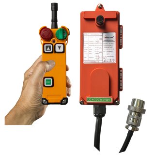Radio remote control for Delta electric chain hoist type SG.DMS 2 functions 1. speed.