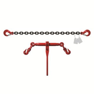 Lashing chain grade 8 2 - part lashing chain 8 mm 3.0 m black