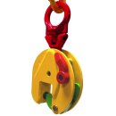 Hebeklemmen Terrier TSEU-H mit Schwenköse für Hardox Tragfähigkeit 4500 kg, Greifbereich 0-45 mm