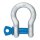 High tensile shackle Load capacity: 0,5 t H-shape